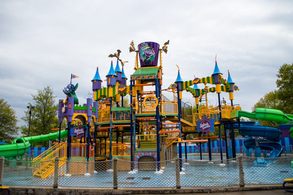 Splash Castle, Sesame Place, Sesame Street, Bucks County, Langhorne PA, Kids Theme Park