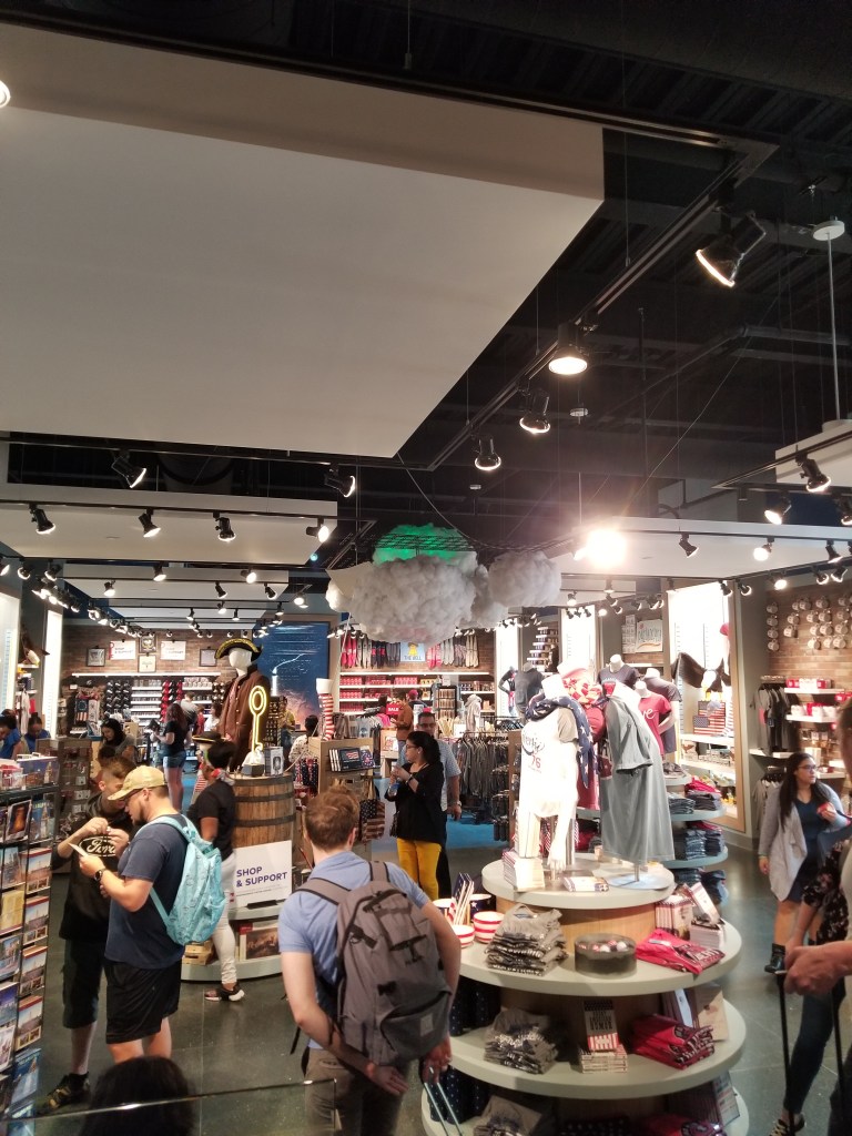 Gift shop, Independence Visitor Center