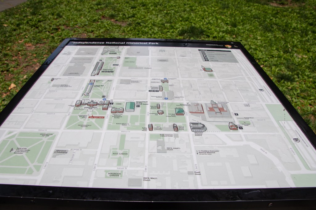 map, national historical park, Independence, Freedom, Philly, Philadelphia, center city 