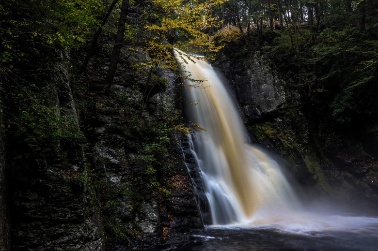 Bushkill Falls, PA waterfall, 