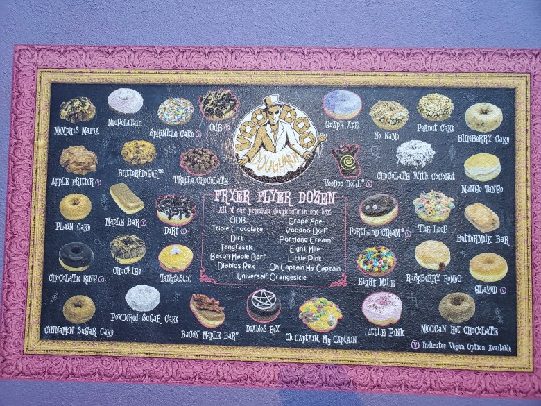 City Walk, VooDoo Doughnut, Walt Disney World, Universal Orlando, Theme Park, Orlando, VS, family friendly, Fun, 