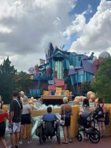 Dudley Do Right Ripsaw Falls, Islands of Adventure, water ride, wet