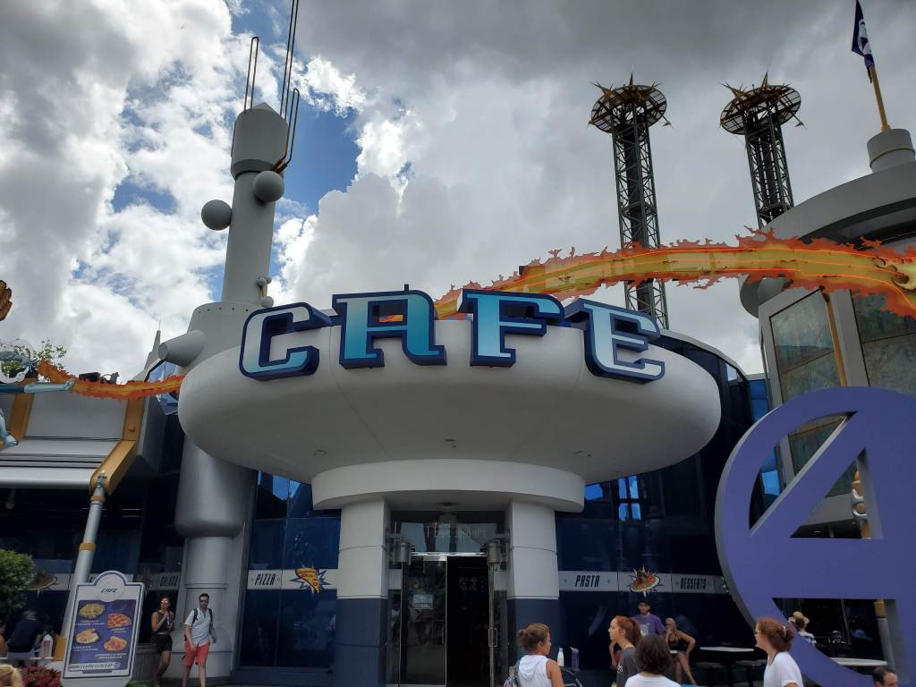Islands of Adventure, Universal Orlando, Florida, Theme Park, Food, quick service, Cafe 4, IOA