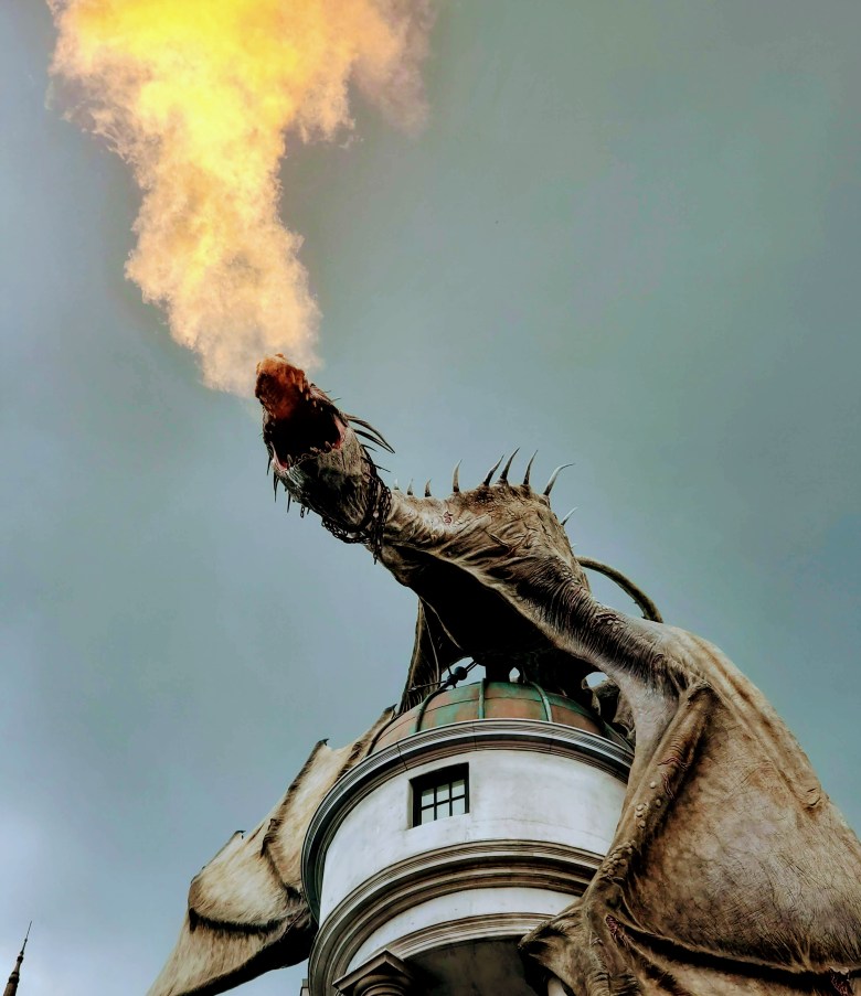 Harry Potter land at Universal Studios Orlando