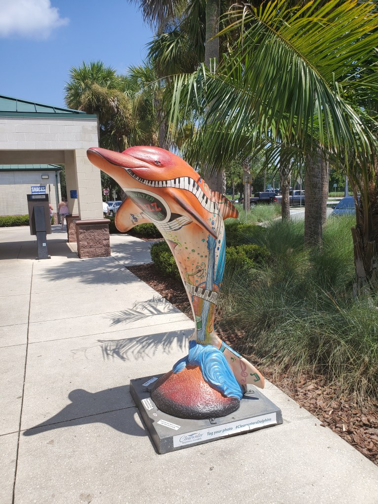 Clearwater Dolphins, Florida Welcome Center, I-95, rest stop