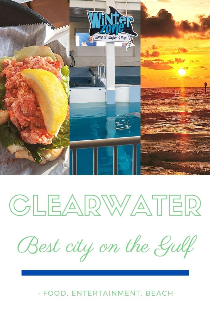 Food, Water, sun and waves at Clearwater