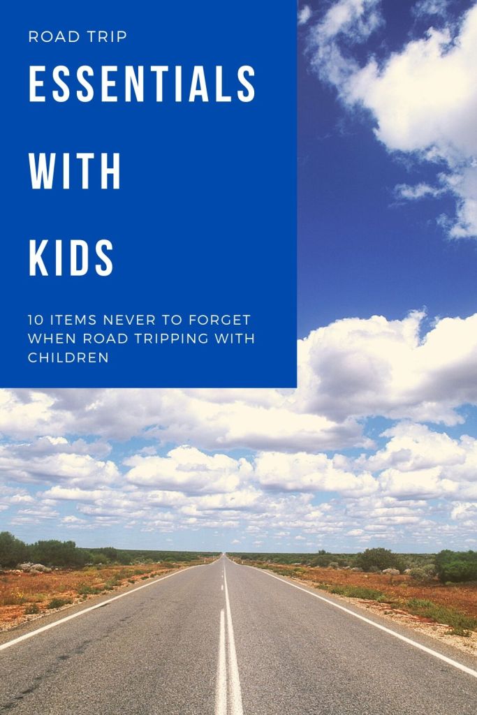 Road Trip, Kids, Essentials, 