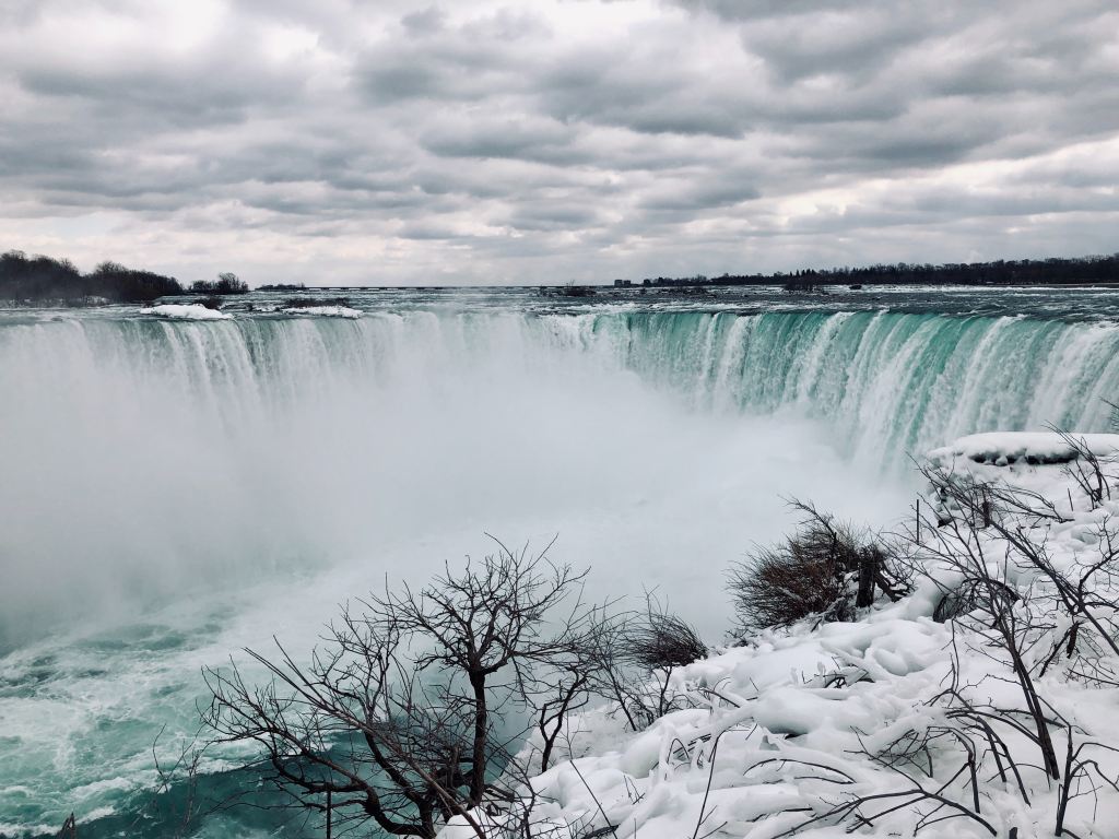 waterfall, frozen, Niagara Falls, New York, Road Trip, East Coast USA, America, Travel, United States, Holiday, Vacation,  