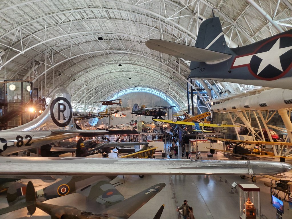 Smithsonian, Museum, Air and Space, Steven F. Udvar-Hazy Center, Washington DC, Fairfax County, VA, aircraft, WWII planes, Enola Gay, Army air corp, Air Force, bomber,