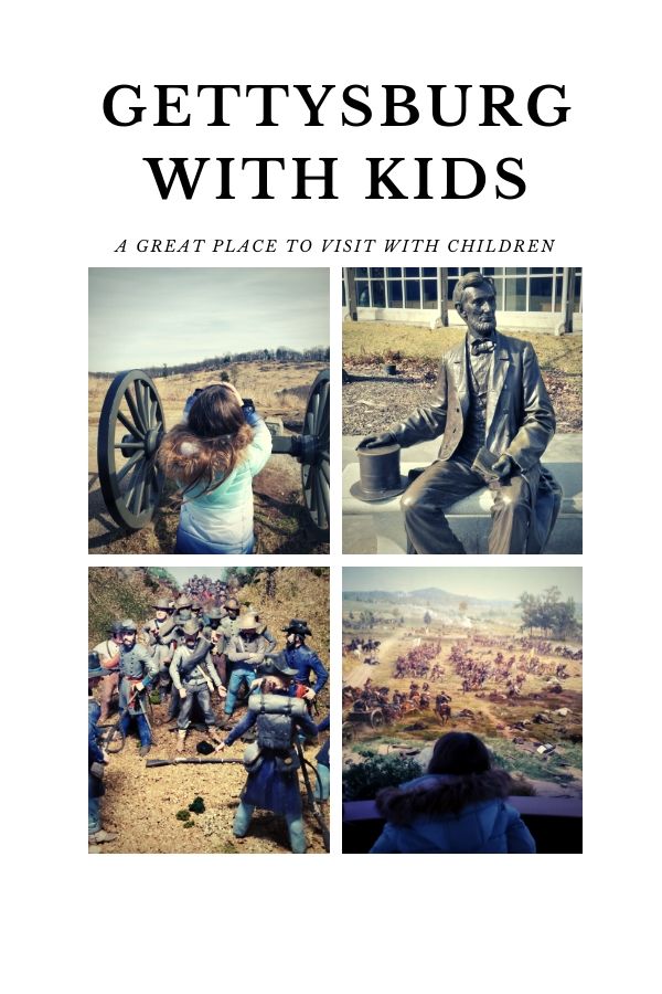 Gettysburg, PA, Kids, Vacation, Family friendly, fun, civil war, union, confederate, 