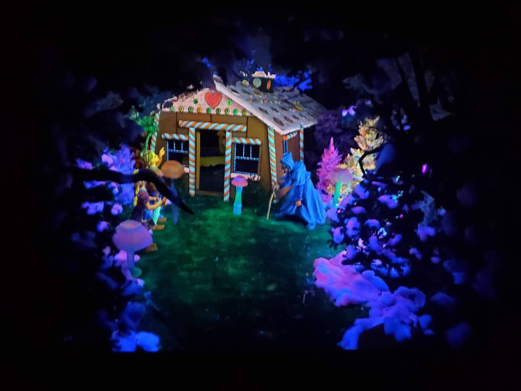 Storybook scene at Rock City Gardens