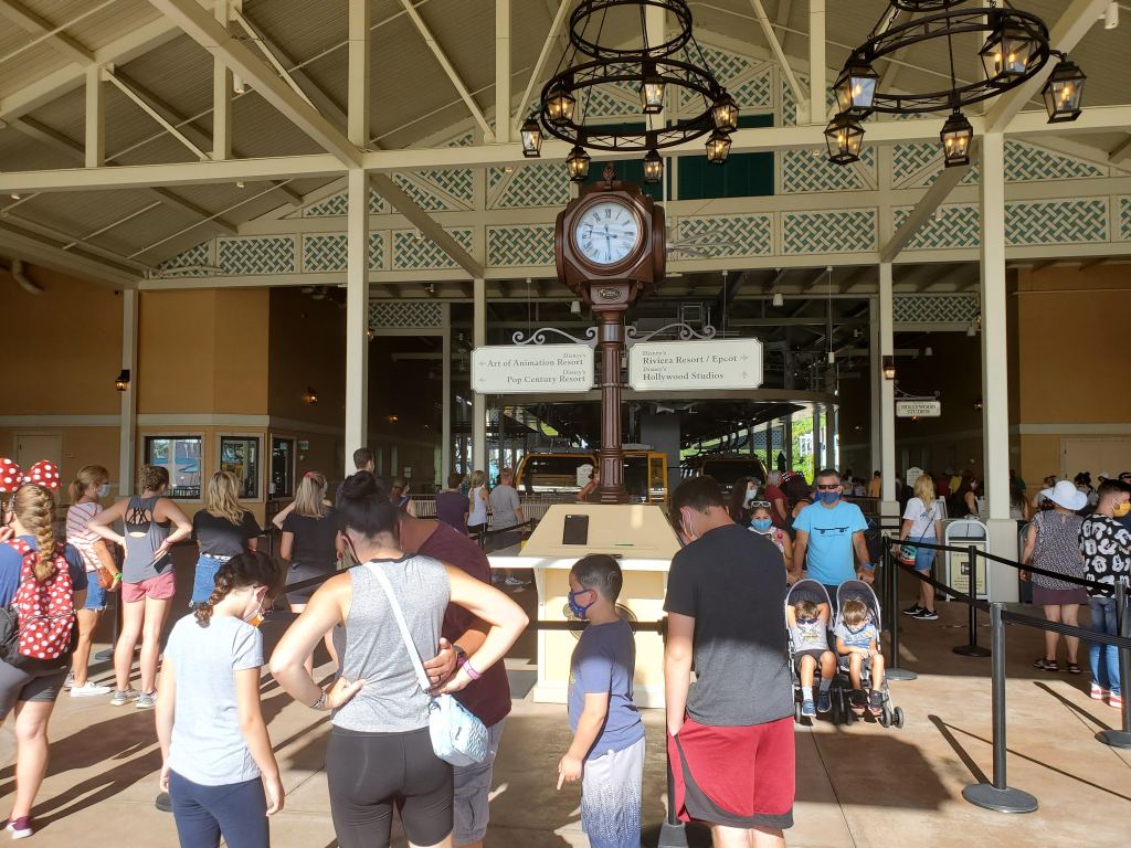 Caribbean Beach Gondola Station at Walt Disney World Resort in Orlando Florida