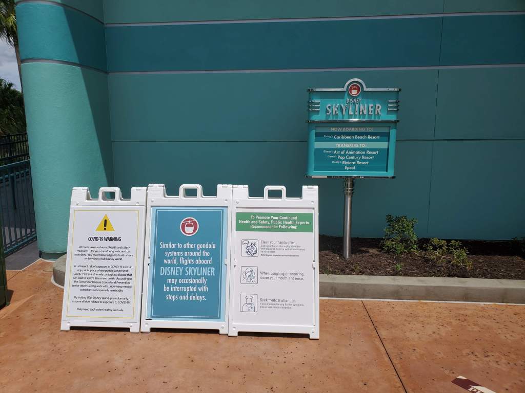 Hollywood Studios Skyliner Station 