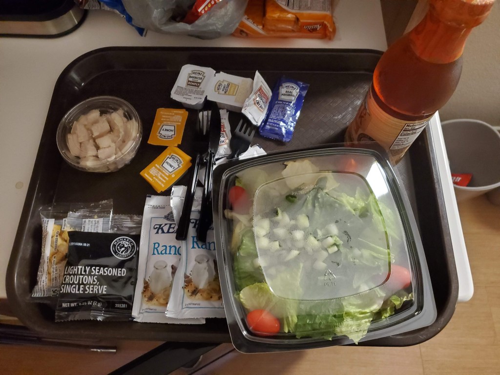 Salad from POP Century Food Court