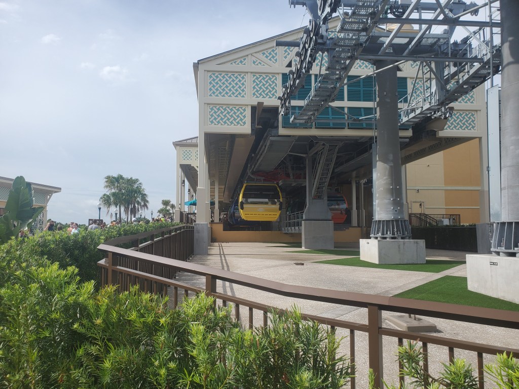 Skyliner at Caribbean Beach Resort at WDW
