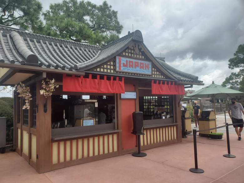 Food and Wine Festival food booth, EPCOT, WDW