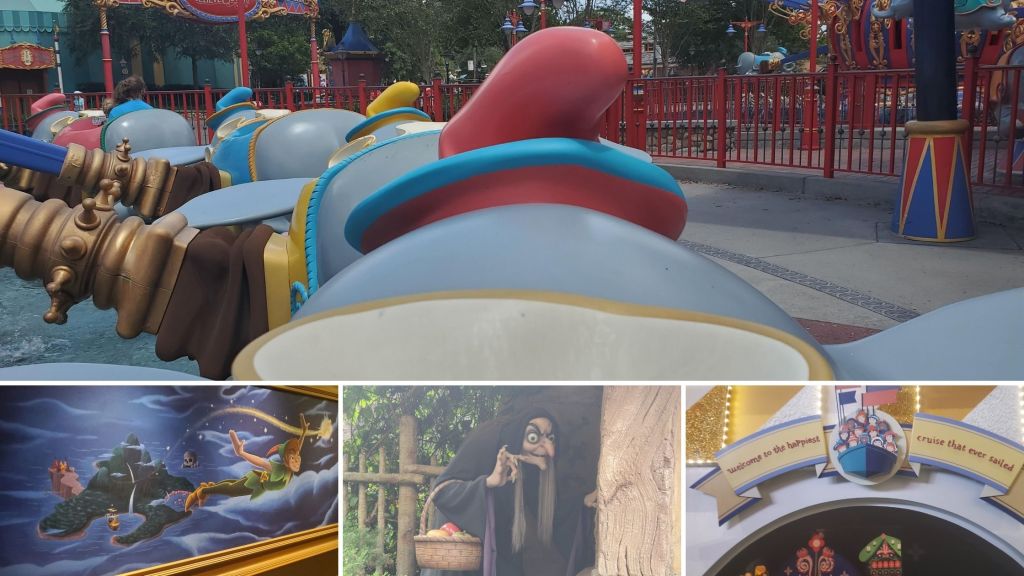 Rides at the magic kingdom 