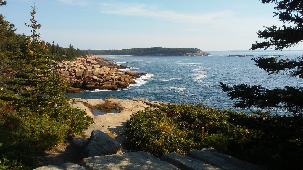 Acadia National Park, Maine, woodlands, coastal, ocean,