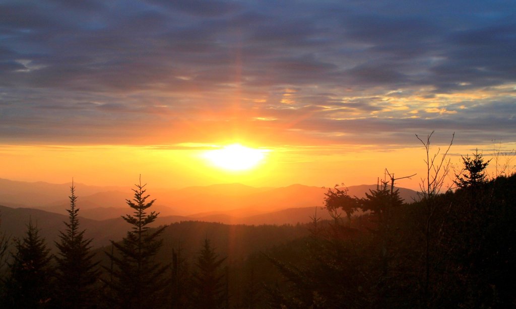 Great Smoky Mountains, Sunrise, Sunset, scenic, beautiful, stunning, 