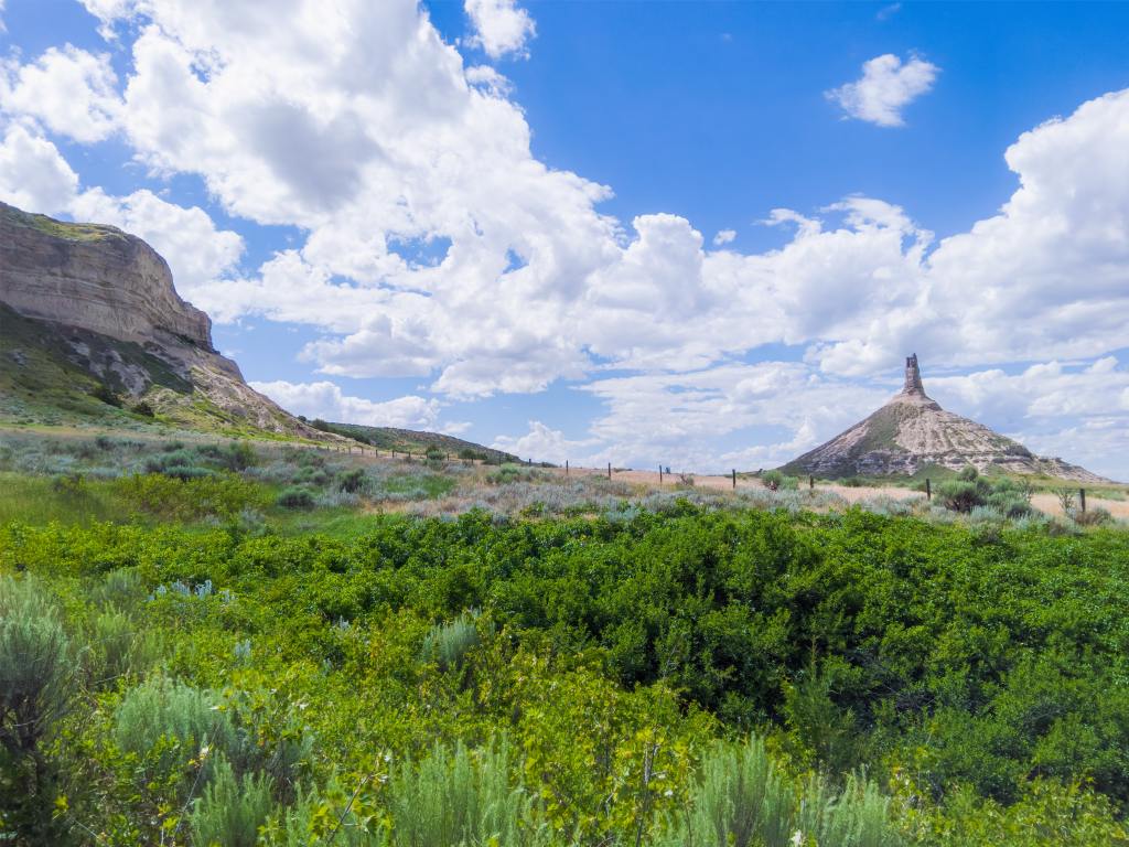 Nebraska, Chimney Rock, Scenic,