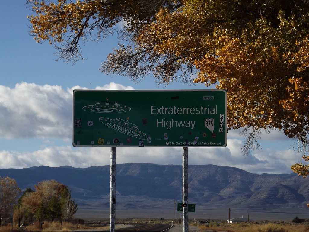 Extraterrestrial Highway, Nevada, Area 51, UFOs,
