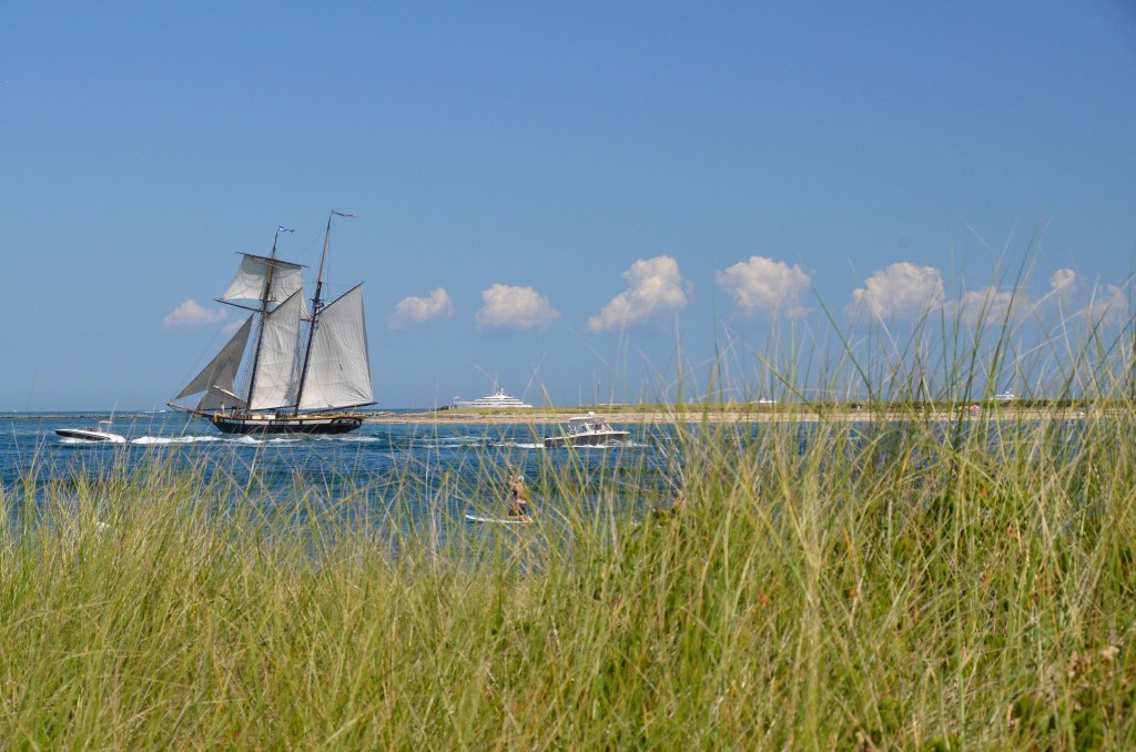 Nantucket, Massachusetts, sailing, beach, boat,