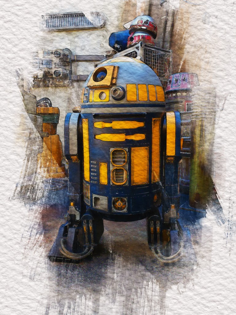 R2 Unit, Galaxy's Edge, Star Wars, Hollywood Studios, WDW, Walt Disney World, theme park, 
