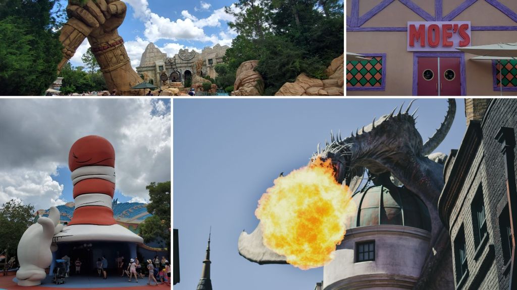 Harry Potter, Simpsons, Cat in the Hat, Universal Studios Orlando, Florida, Islands of Adventure, Theme Park, Central Florida, East Coast