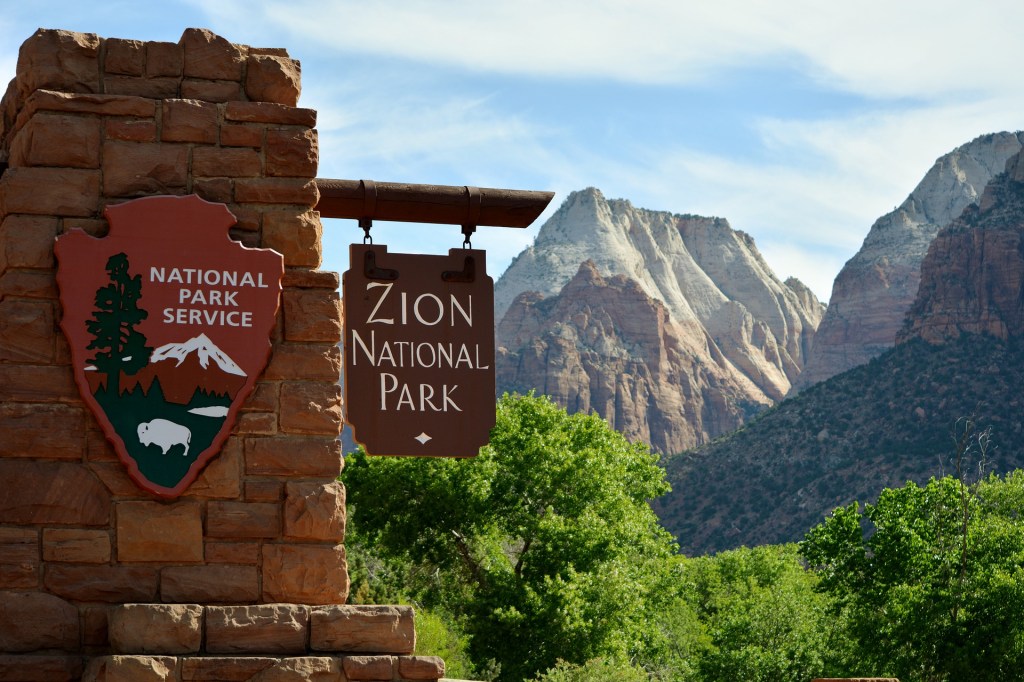 Zion National Park, Mountains, cliffs, scenic, national park service, USA, 