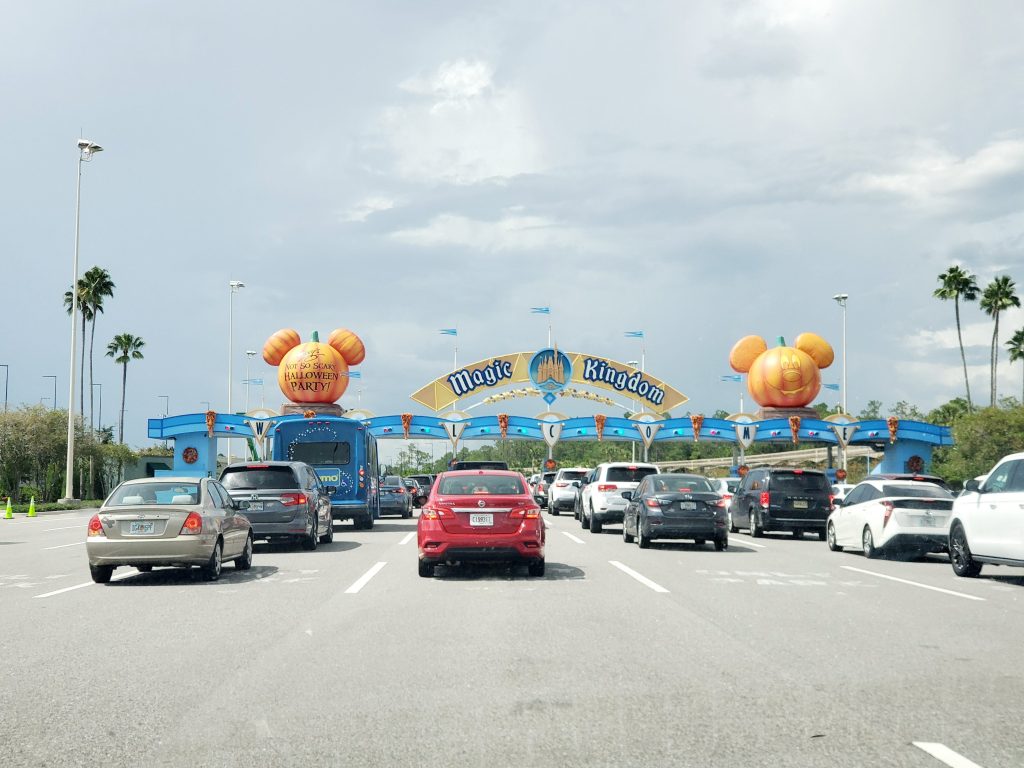 Parking Lot Magic Kingdom, Orlando Traffic