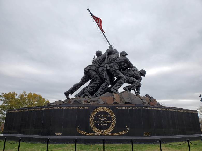 USMC, Marine Corps memorial, Iwo Jima Monument, Arlington, DC, 