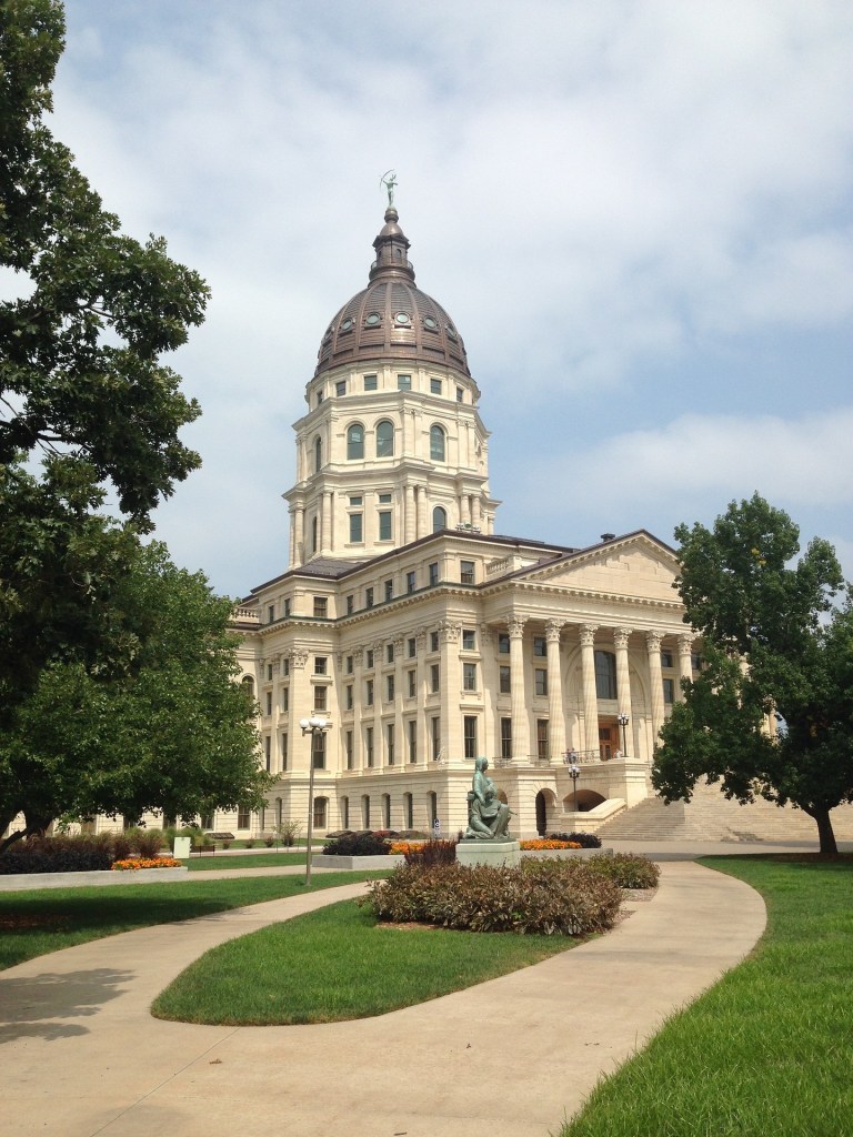 Topeka, Kansas, State Capital, Dome roof, 