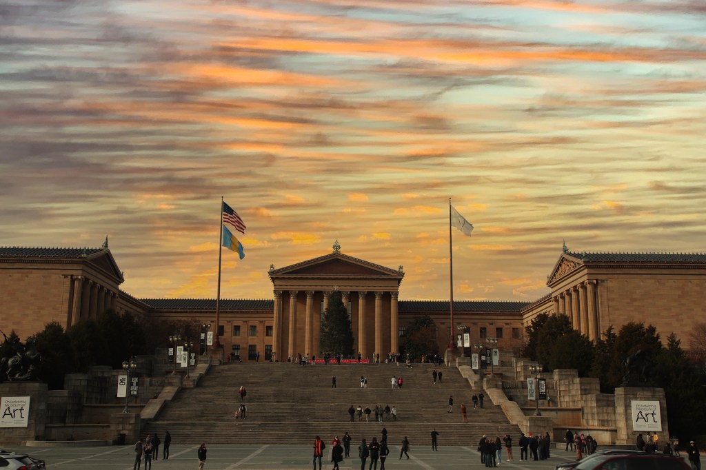Philadelphia Art Museum steps, Rocky, 