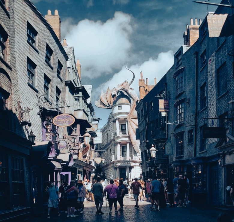 Universal Studios Orlando, Diagon Alley, Wizarding World of Harry Potter, Gringotts Bank
