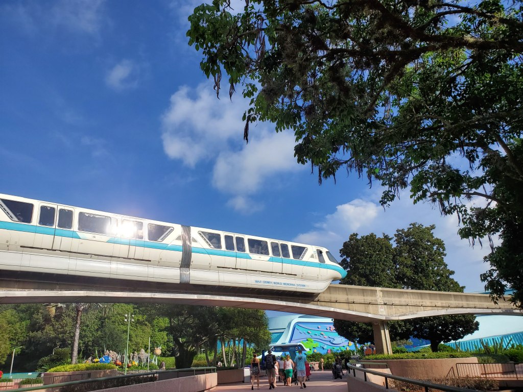 WDW, Disney World, EPCOT, Disney transportation, Monorail
