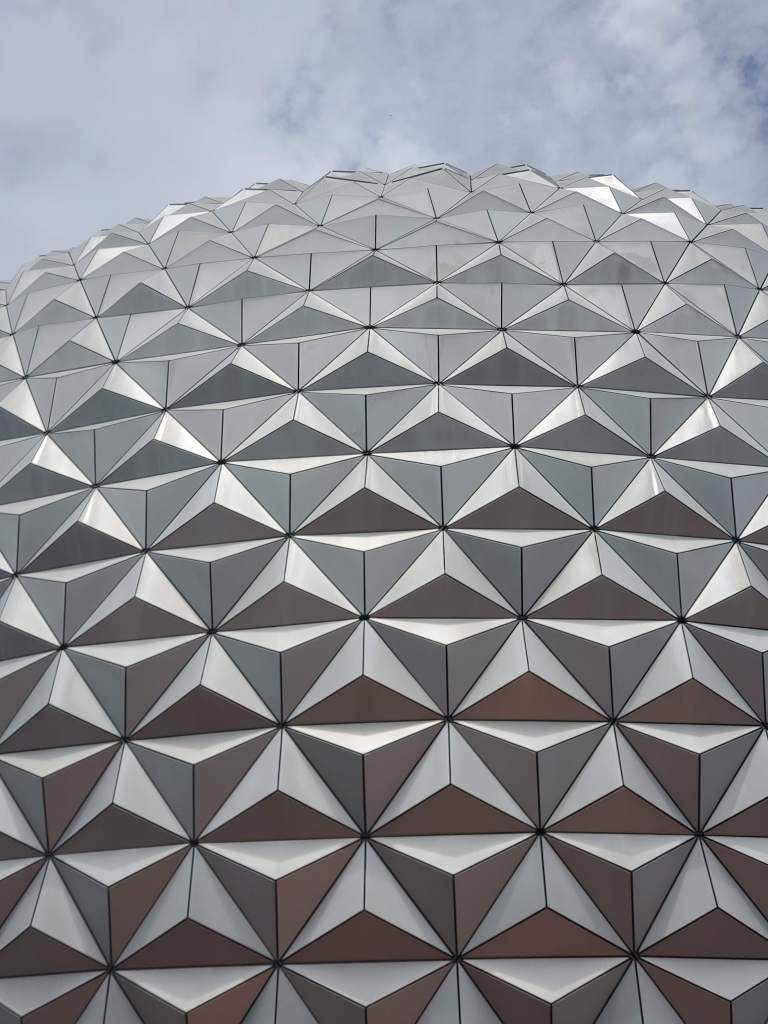 WDW, Disney World, EPCOT, Geodesic Sphere, Golf Ball, Park Icon