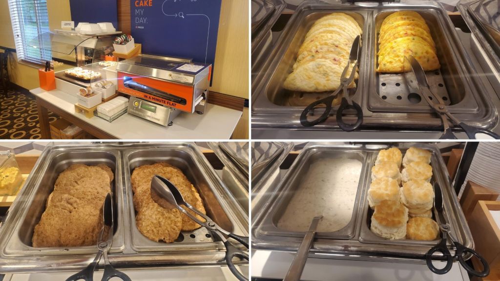 Holiday Inn Express, Breakfast, Pekin