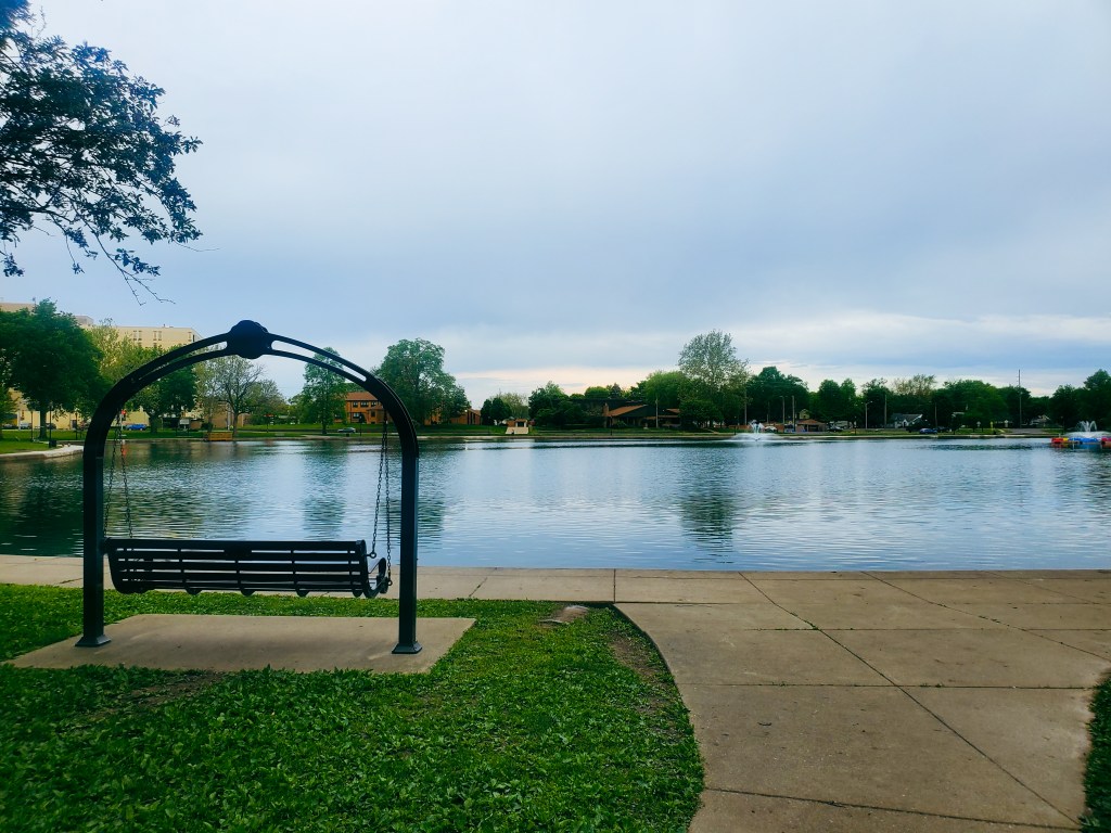 Lagoon, Mineral Springs Park, Pekin, Illinois 